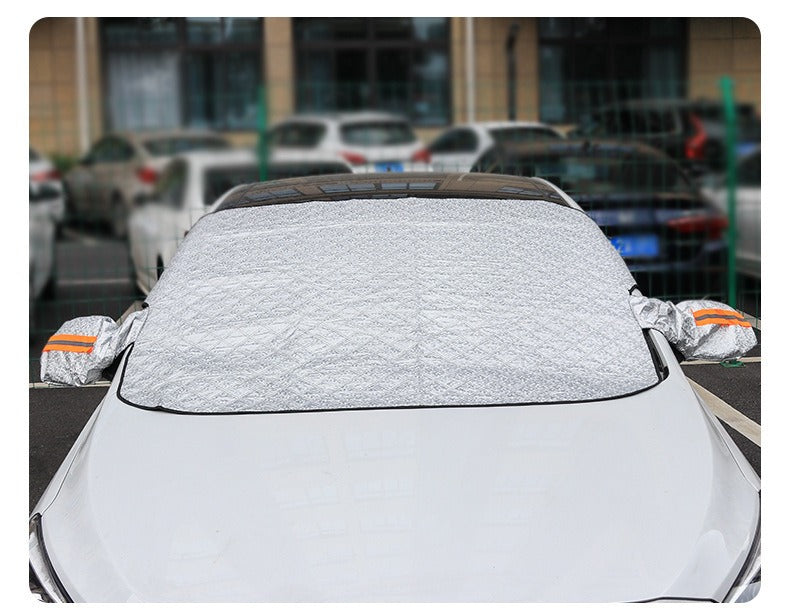 Windshield Snow Blocking