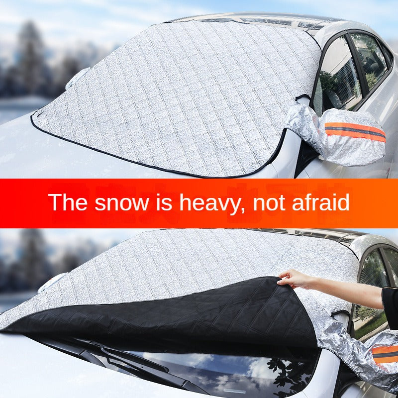 Windshield Snow Blocking