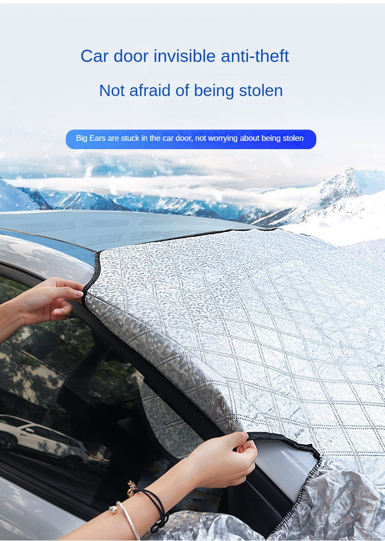 Windshield Snow Blocking