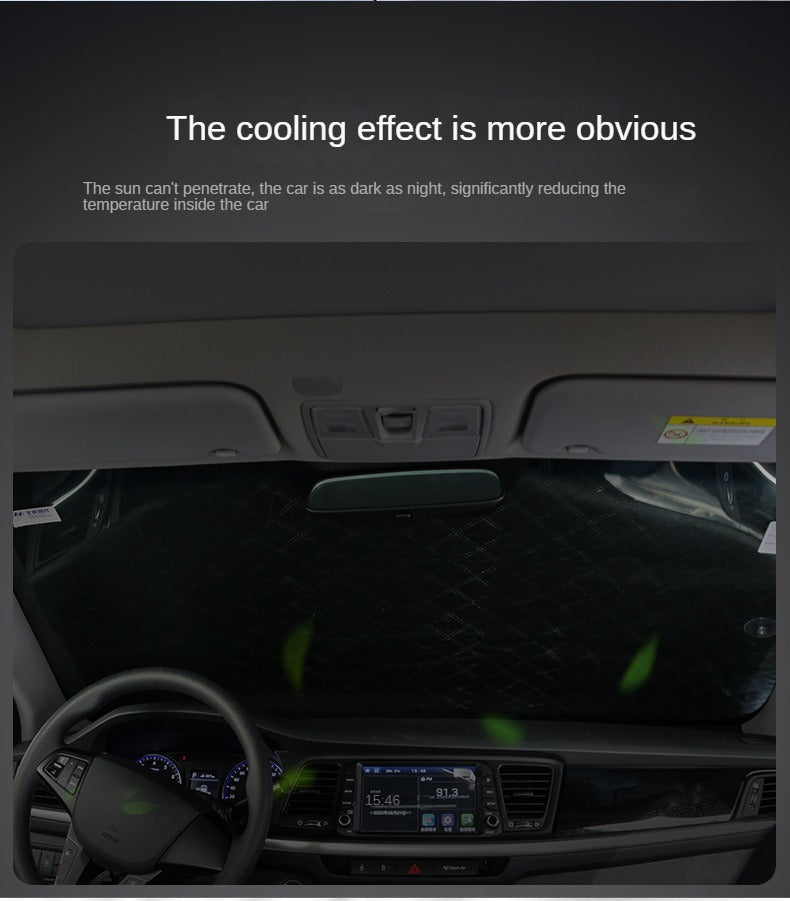 Windshield Snow Blocking