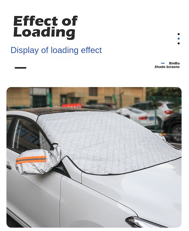 Windshield Snow Blocking