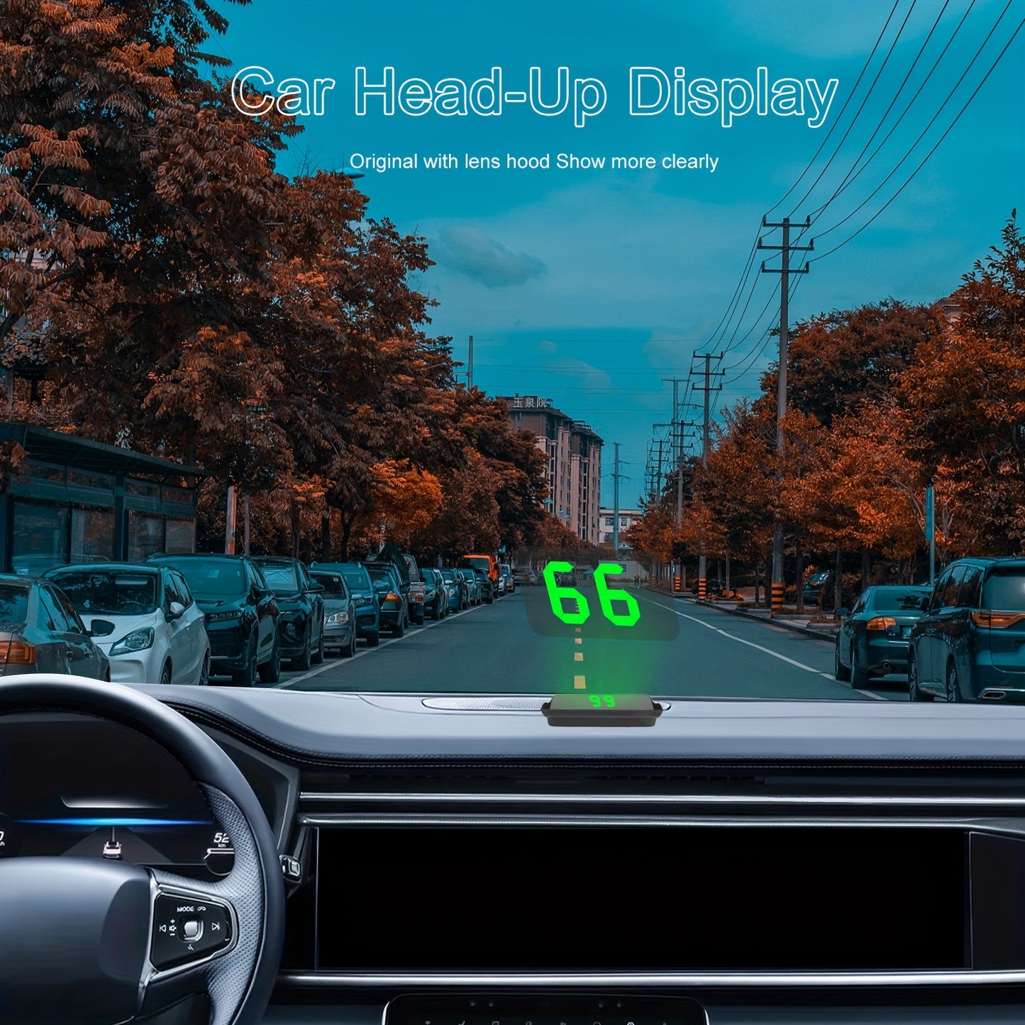 Head Up Display Speedometer