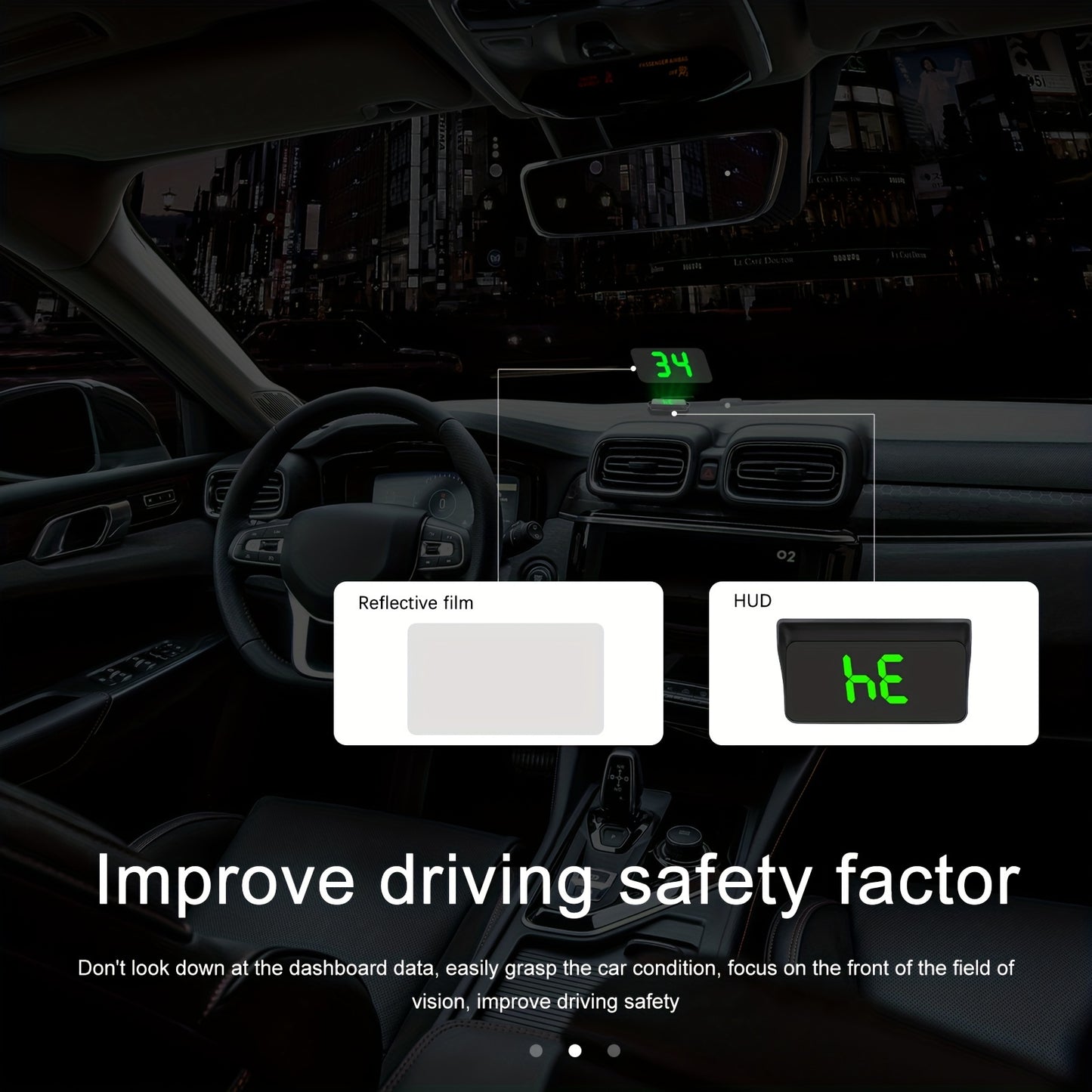 Head Up Display Speedometer