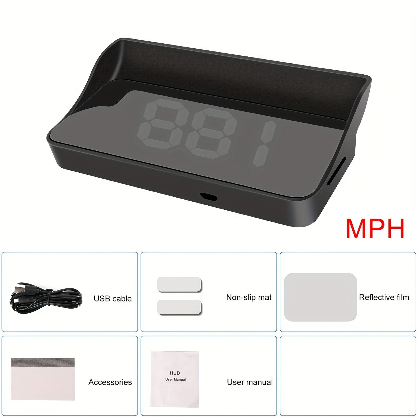 Head Up Display Speedometer