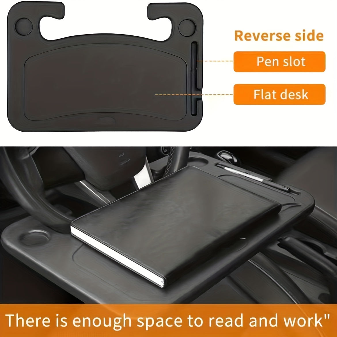 Steering Wheel Desk Tray