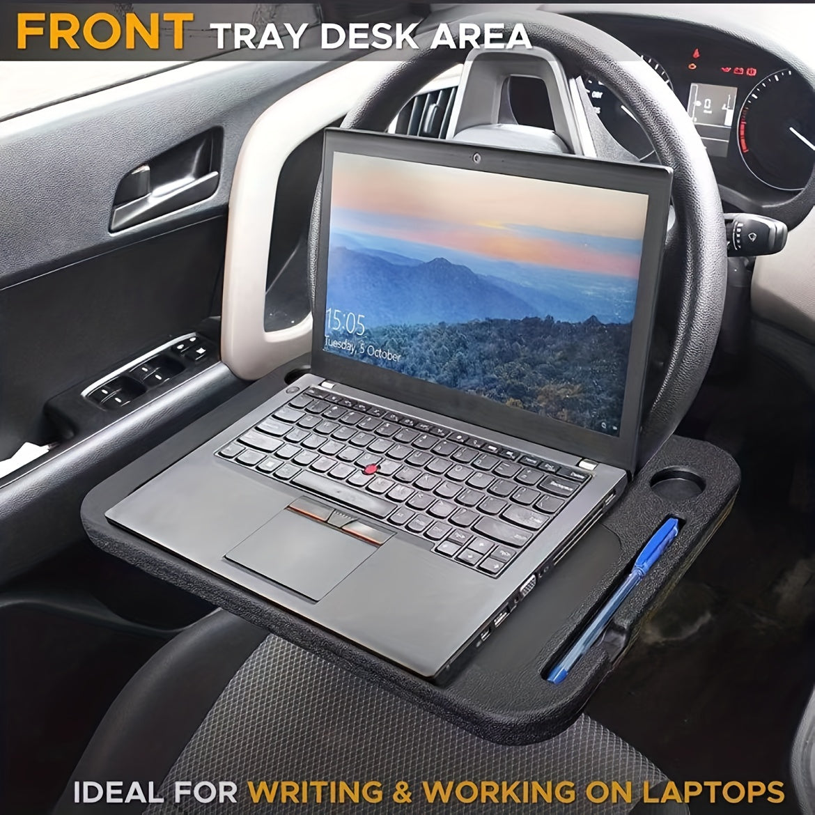 Steering Wheel Desk Tray