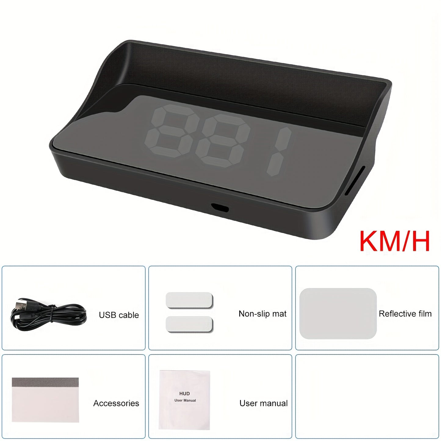 Head Up Display Speedometer
