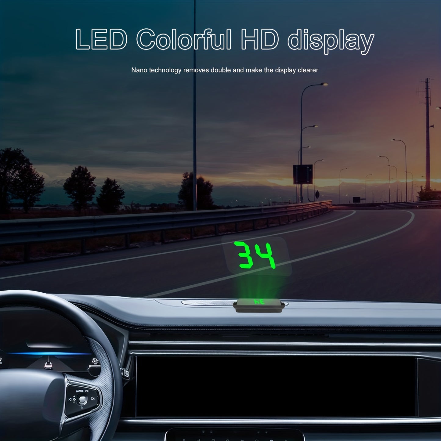 Head Up Display Speedometer